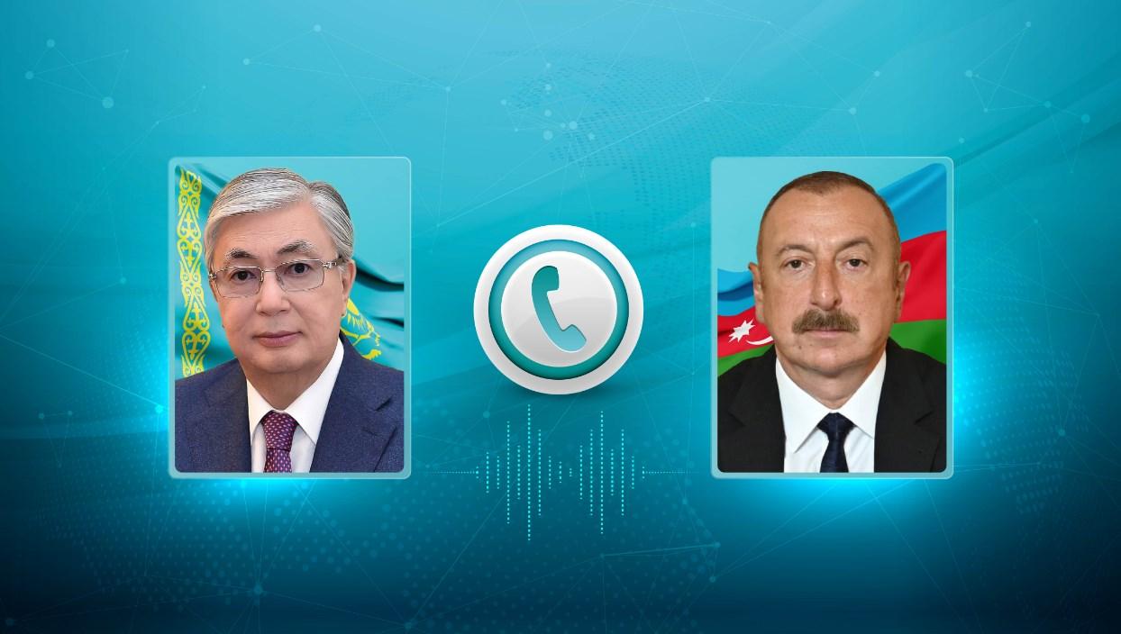 Tokayev congratulated the President of Azerbaijan on his birthday.