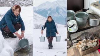 Video of a 72-year-old villager fetching water from a river using a yoke has sparked outrage among Kazakhstani citizens.