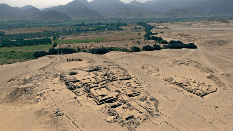 A pyramid from an ancient civilization has been discovered in South America.